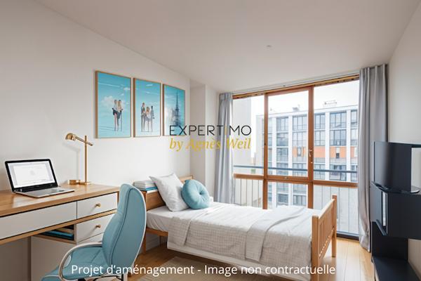 Meudon (92360) MEUDON-LA-FORÊT - APPARTEMENT 3 PIECES FONCTIONNEL EN ÉTAGE ÉLEVÉ