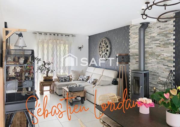 Rare sur le secteur : maison familiale de 102 M2 avec suite parentale, jardin et double garage