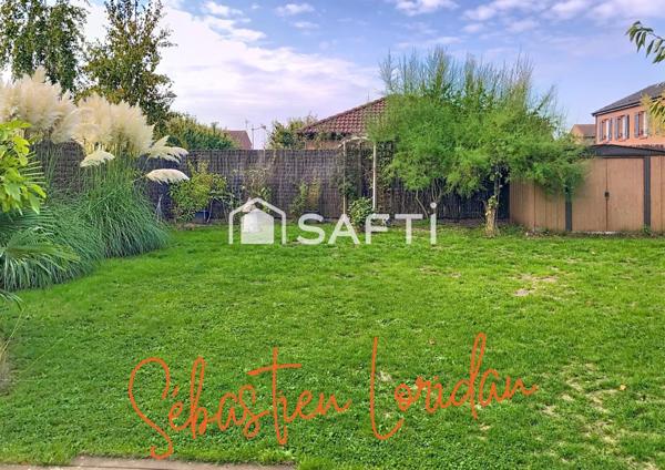 Rare sur le secteur : maison familiale de 102 M2 avec suite parentale, jardin et double garage