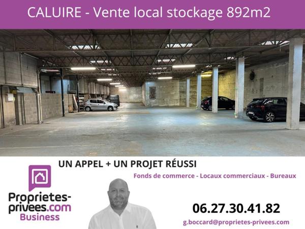 CALUIRE ET CUIRE - MURS COMMERCIAUX, LOCAL D'ACTIVITE  892 m²