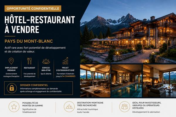 Fonds de commerce dans Saint-Gervais-les-Bains
