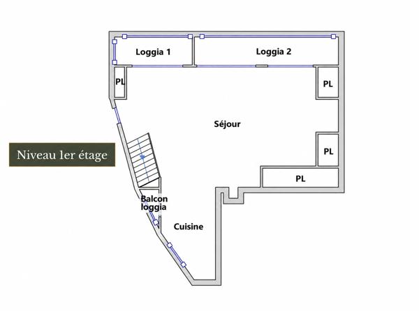 Appartement à vendre 4 pièces 100,42 m² Le Cannet