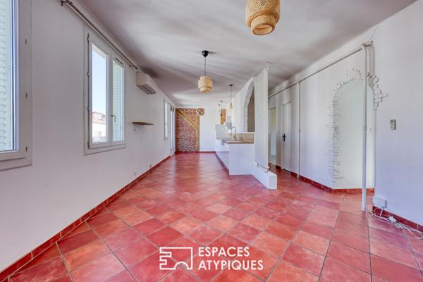 Appartement en centre ville immeuble Art Déco