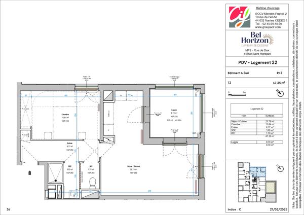 Appartement T2