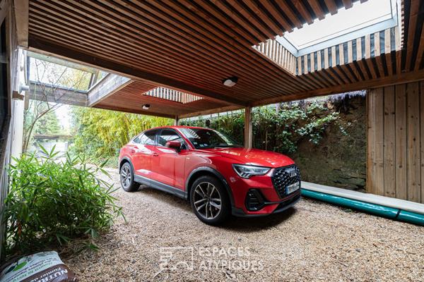 Villa d’architecte dans son écrin de verdure