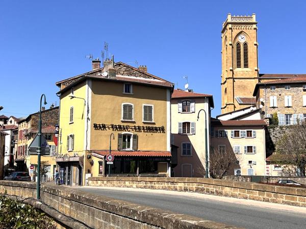 INVESTISSEMENT L Arbresle local commercial avec triplex habitable  264m2