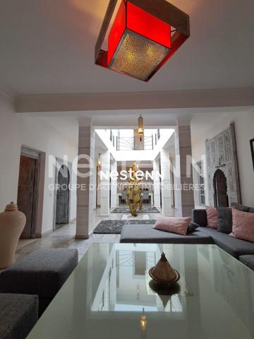 Superbe riad titré de plus de 170 m² à Bab Doukkala 6 suites prestations haut de gamme