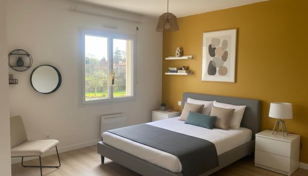 Maison plain-pied 118 m², 4 ch- 1 500 m² terrain-PAC 2022 -12 min Niort ? 79370