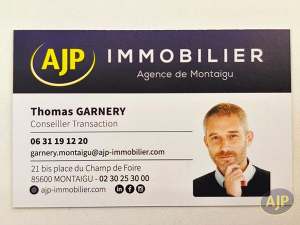Vente terrain Tiffauges : 58 000 € - AJP Immobilier Montaigu