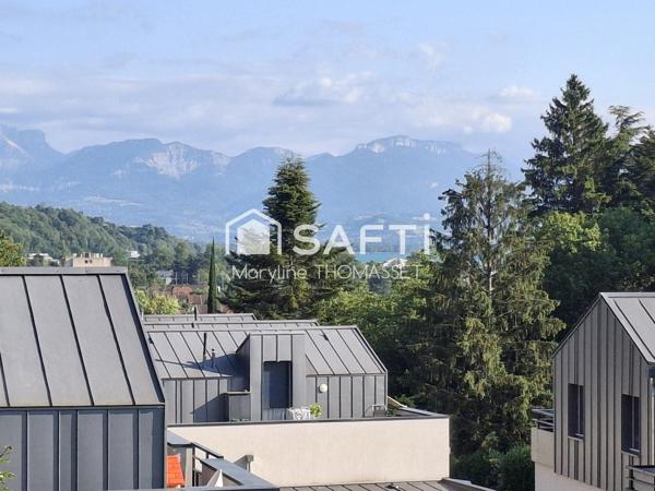 vue dégagée, lac et montagnes