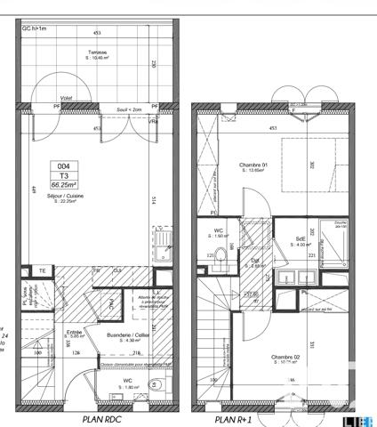 Appartement à vendre 3 pièces 67,15 m² Sarrians