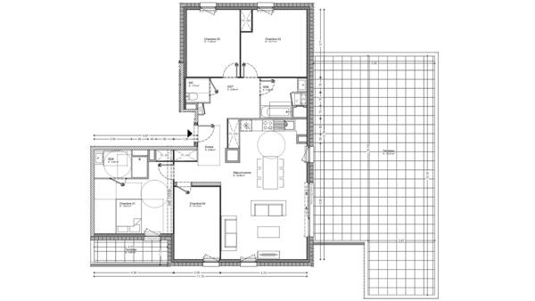 Appartement à vendre 5 pièces 109 m² Cournon-d'Auvergne