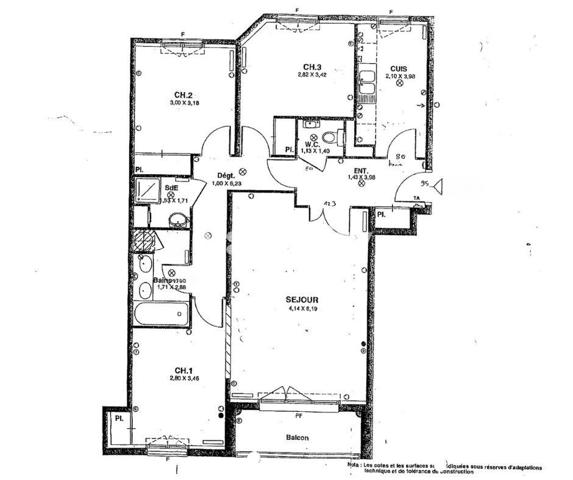 Appartement 4 pièces - 87 m² Bien prestige