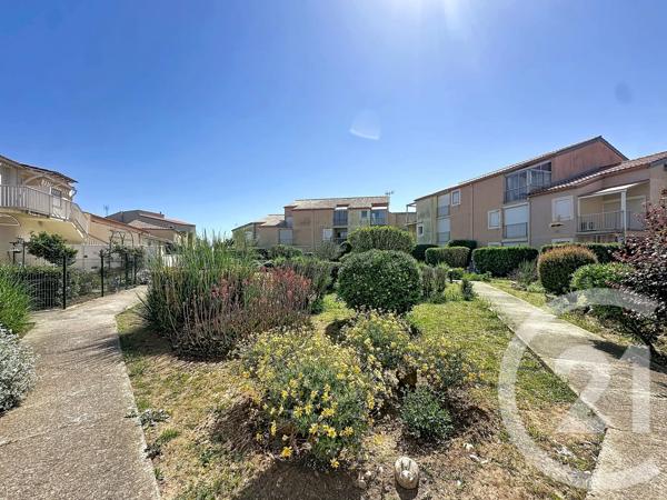 Appartement T2 à vendre  2 pièces - 25,65 m 2   MARSEILLAN PLAGE  - 34