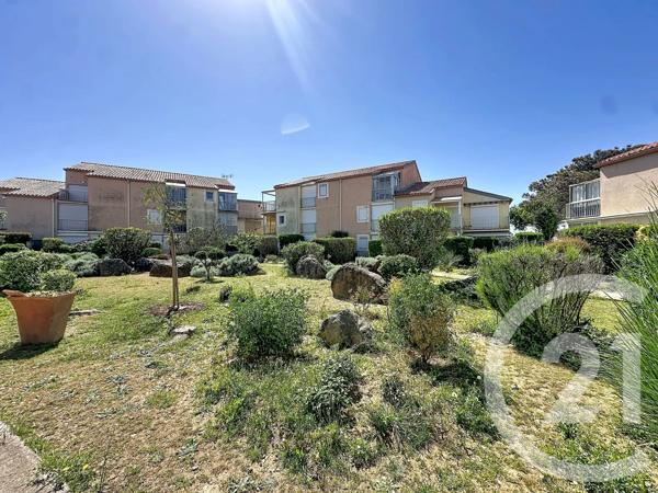 Appartement T2 à vendre  2 pièces - 25,65 m 2   MARSEILLAN PLAGE  - 34