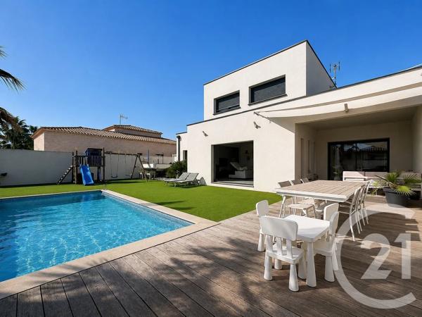 Maison à vendre  5 pièces - 153,96 m 2   LE CAP D AGDE  - 34