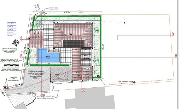 Maison à vendre  7 pièces - 195 m 2   ST GELY DU FESC  - 34