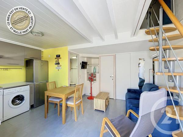 Appartement F2 Bis à vendre  3 pièces - 42,62 m 2   LE BARCARES  - 66