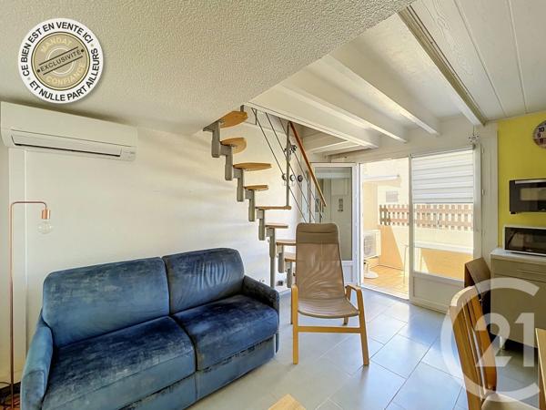 Appartement F2 Bis à vendre  3 pièces - 42,62 m 2   LE BARCARES  - 66