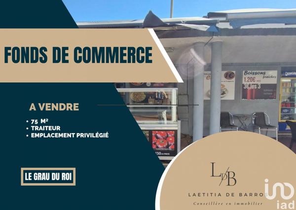 Restauration rapide à vendre 75 m² Le Grau-du-Roi