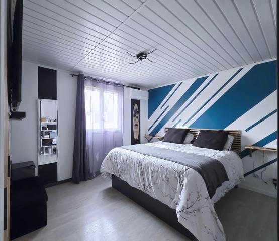 Maison 4 chambres, garage, piscine, jardin