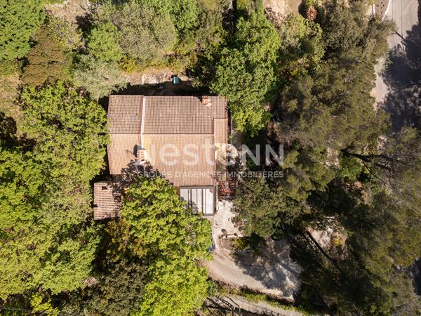 Maison Bouc Bel Air 7 pièce(s) 170 m2 environ, 4 chambres, un appartement indépendant, garage, vue dégagée, 1586m² de terrain