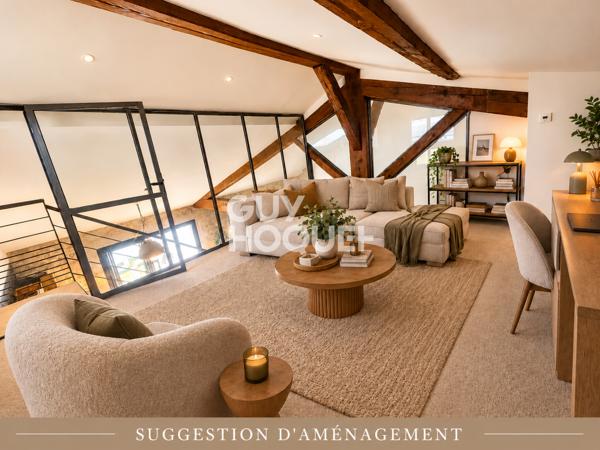 LOFT ATYPIQUE D’EXCEPTION (3/4 chambres) AVEC PISCINE 191 m2 – CŒUR DE MAUGUIO
