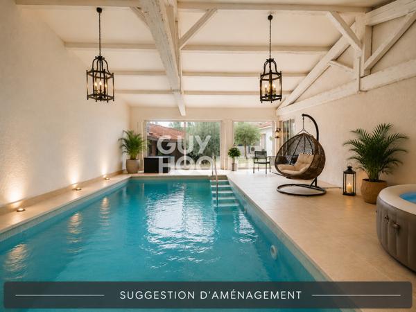 LOFT ATYPIQUE D’EXCEPTION (3/4 chambres) AVEC PISCINE 191 m2 – CŒUR DE MAUGUIO