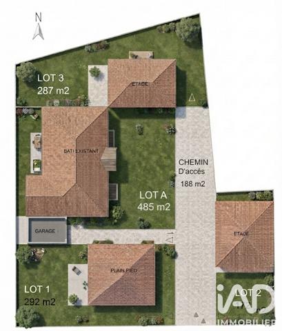 Terrain à vendre 287 m² Beaucaire