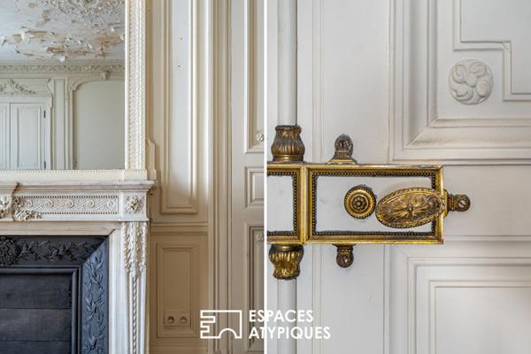 Appartement à réinventer dans un ancien hôtel particulier