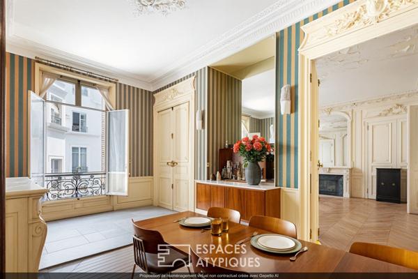 Appartement à réinventer dans un ancien hôtel particulier