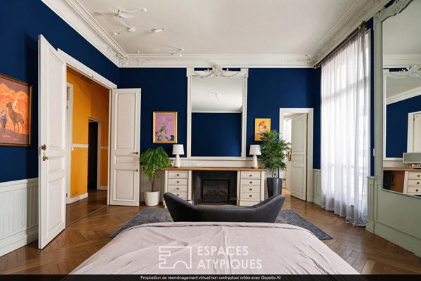 Appartement à réinventer dans un ancien hôtel particulier
