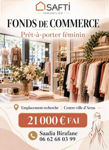 Fonds de commerce prêt-à-porter féminin