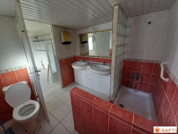 MAISON 96M2 ,3 CHAMBRES,DEPENDANCE ET JARDIN