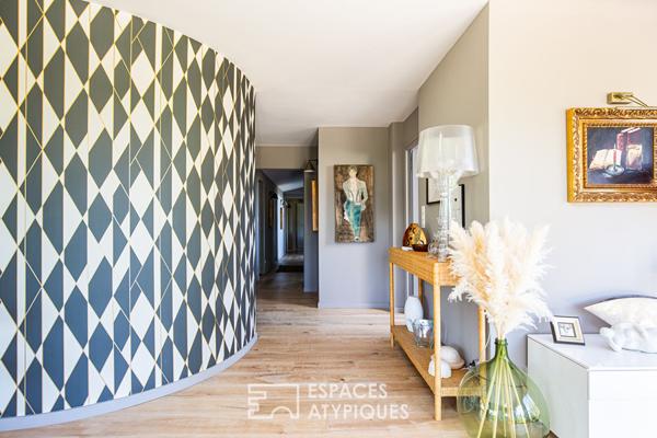 Maison d’architecte avec piscine et vue exceptionnelle proche de Montauban