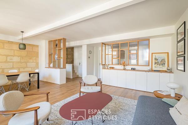 Le duplex de la rue Notre Dame face à l’église