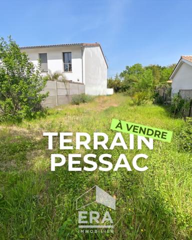 Terrain à vendre Pessac 338m²,