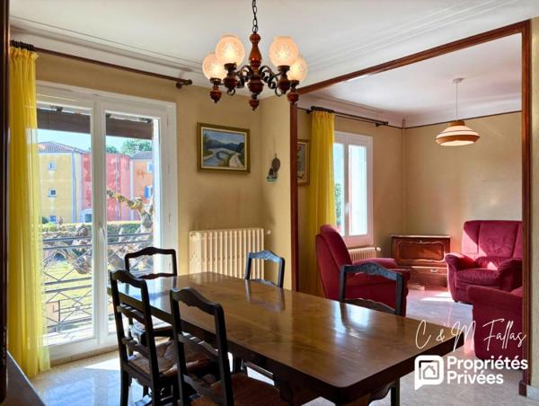 Maison avec terrain constructible- Quartier Partage des Eaux à l'Isle sur la Sorgue