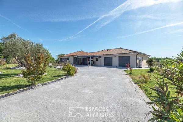 Villa Contemporaine aux prestations premium avec zéro travaux
