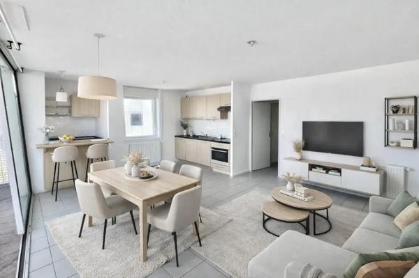 Appartement à vendre 3 pièces 66.49m² Blagnac (31700)