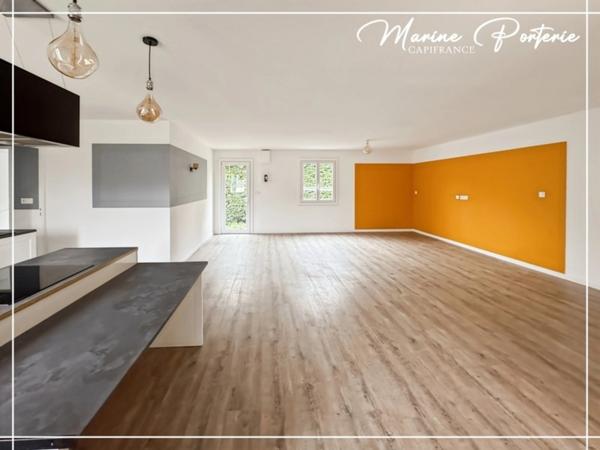 Castera verduzan - Maison de plain pied 100m² habitables - grand terrain plat