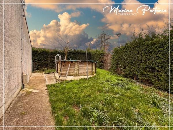 Castera verduzan - Maison de plain pied 100m² habitables - grand terrain plat