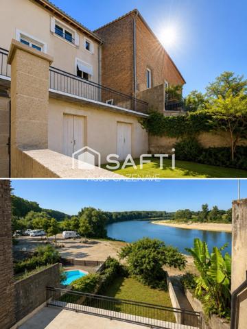 Immeuble de caractère avec vue exceptionnelle sur Garonne