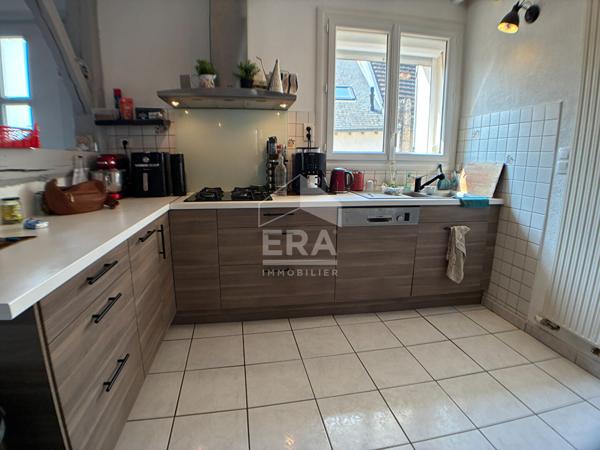 Maison à vendre T4 - Blois - Rénovée, jardin, terrasse, parkings, 3 Chbs + palier/mezzanine