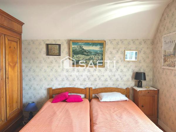 Maison plage et bourg à pied