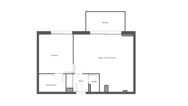 Appartement à vendre 2 pièces 42 m² Guérande