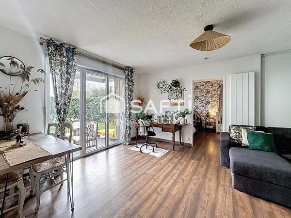 MERIGNAC intra rocade Appartement 1 chambre, jardin et parking