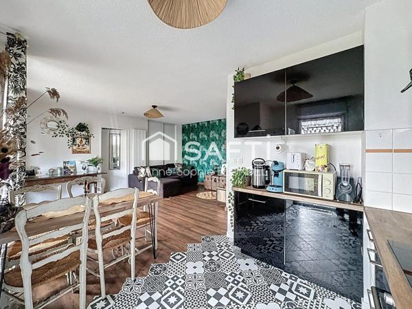 MERIGNAC intra rocade Appartement 1 chambre, jardin et parking