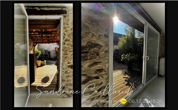 EXCLUSIVITÉ  - proche HOUDAN 17MN DANS LE 78 - Maison ancienne Loft - 3 chambres - bureau -  jardin - parking - 299000 Euros HAI