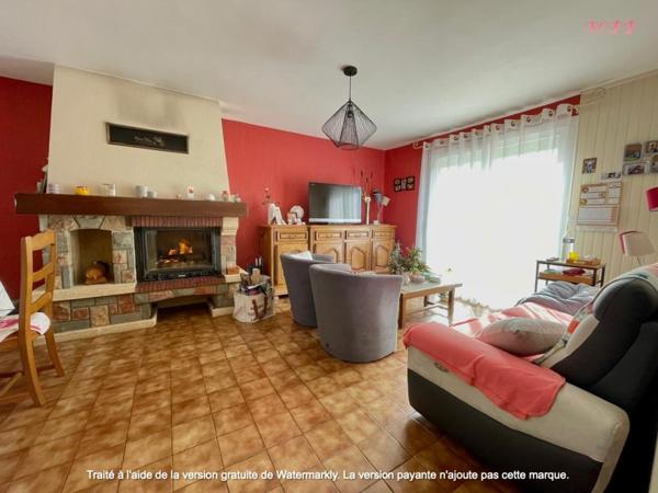 Plain-pied calme et lumineux avec grand sous-sol et jardin clos  proche l'Aigle